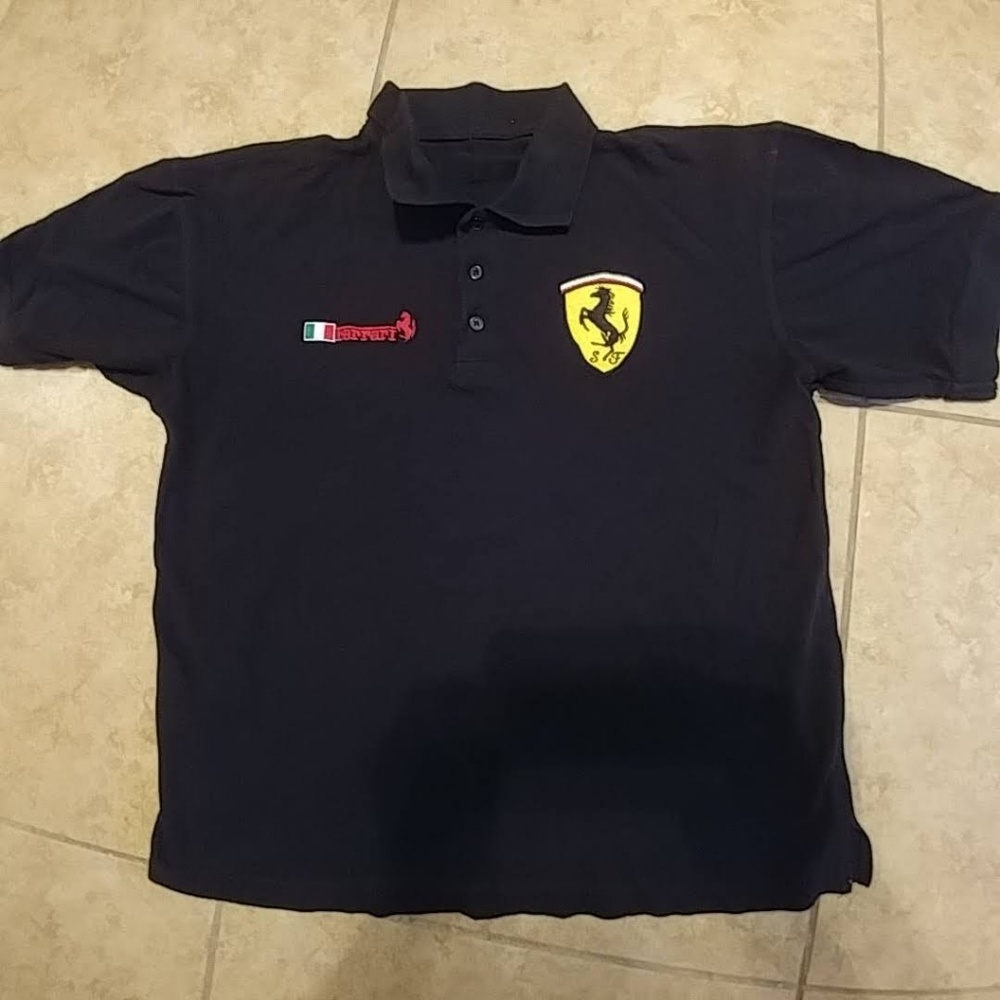 Ferrari polo shirt
